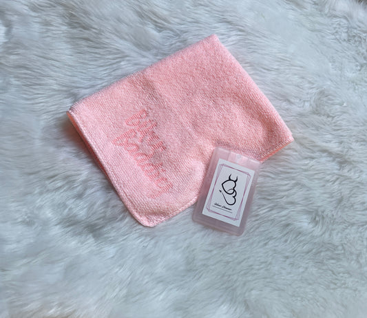 Visor Cleaner & Microfiber